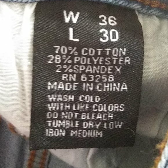NATIVE JEANS MEN'S Stretch Jeans Med. blue - Picture 8 of 8